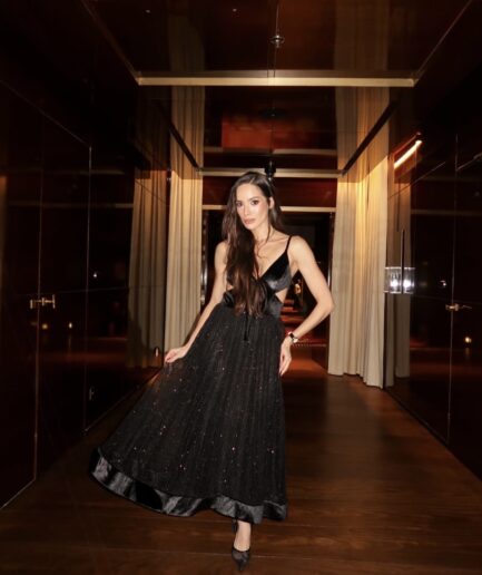 Vestido Velvet Allure - PatBO
