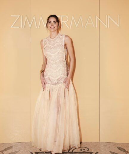 Iluminate Macrame Máxi Dress - Zimmermann