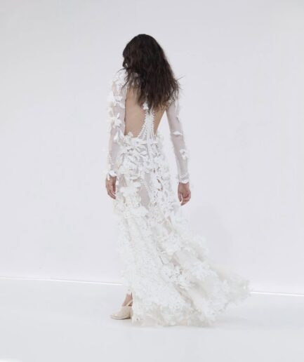 Tranquillity Lasercut Midi Styled Dress - Zimmermann
